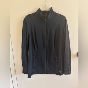 CAbi Black Nylon-Spandex Jacket